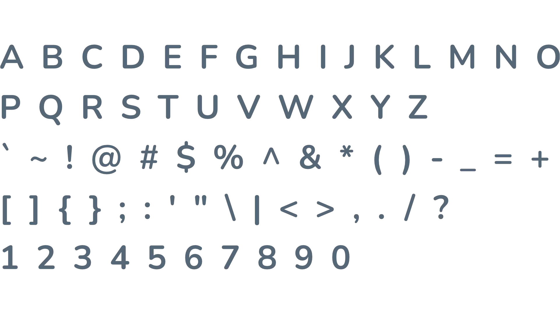 ithrive - Primary Typeface