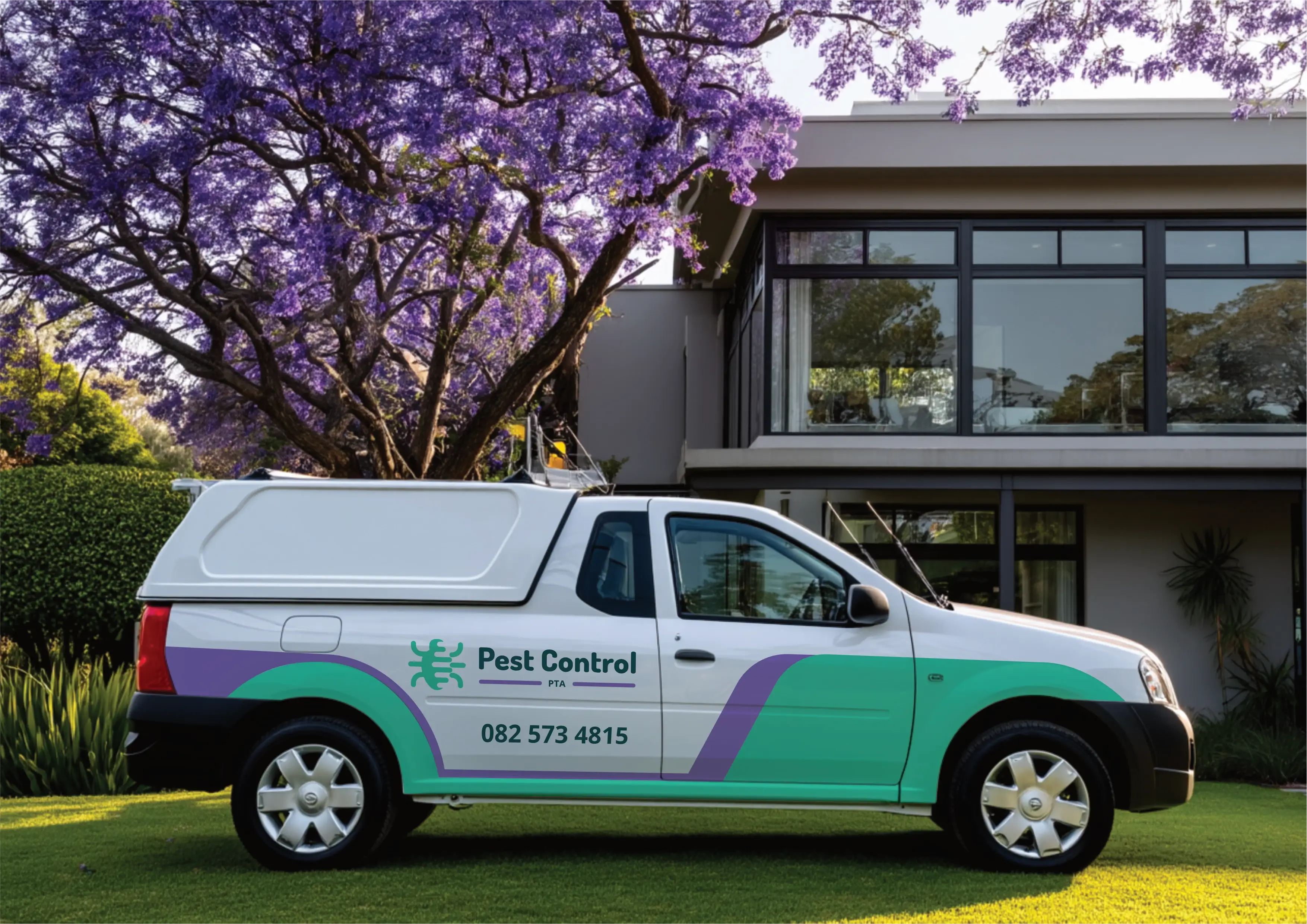 pest-control-pta - 2nd Colour Mockup of logo design