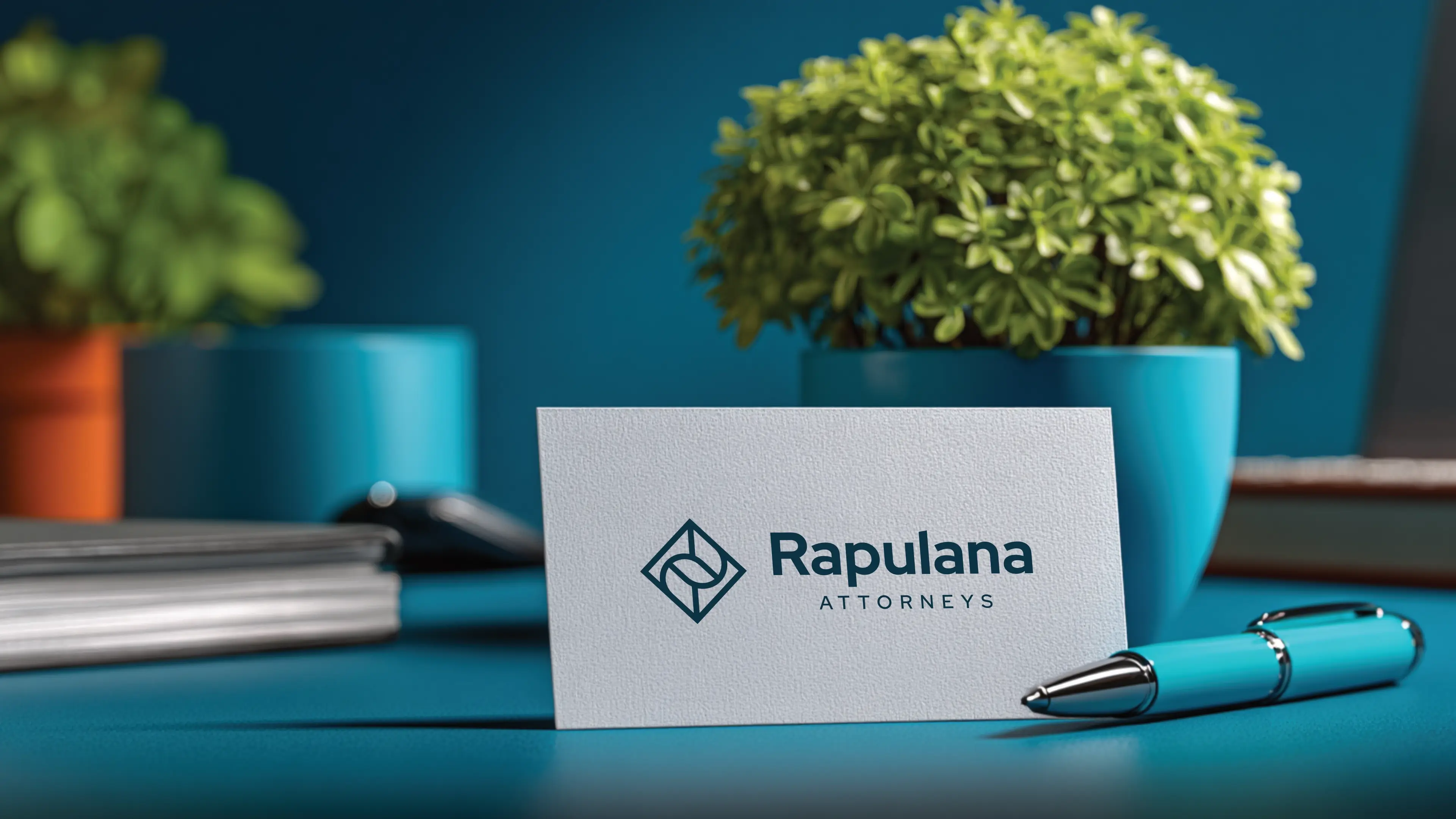 rapulana-attorneys - 2nd Colour Mockup of logo design