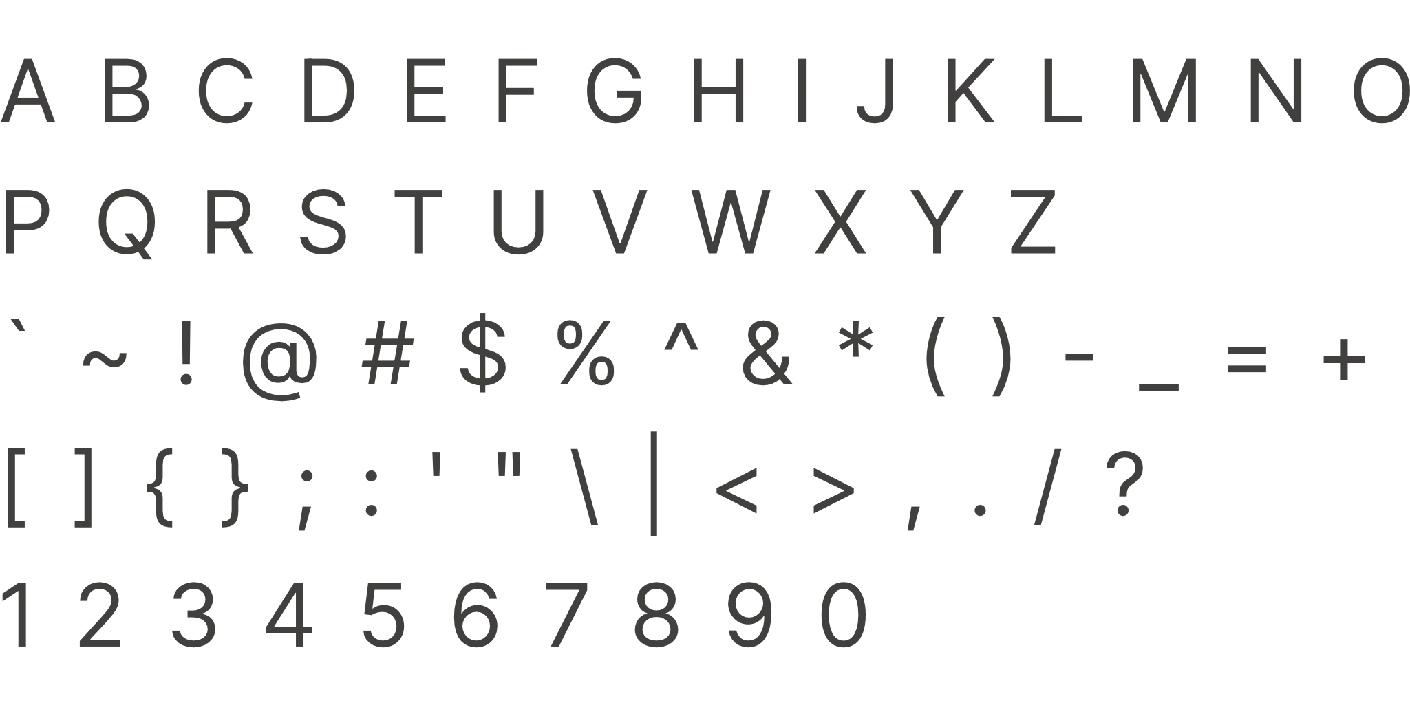 virtual-lemon - Secondary Typeface